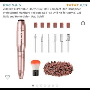 Electric nail filer
